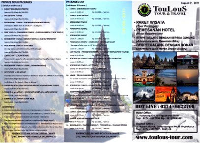 Toulous Tour Packages